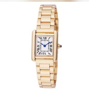 Invicta Gold Tone Women's Rectangular Bracelet Watch with White Dial